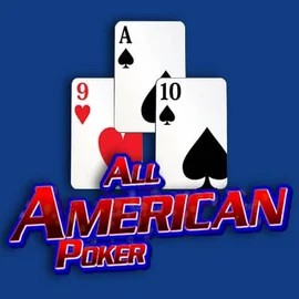 All American Poker slot icon by RTG (Reel Time Gaming), available at Duckdice Casino