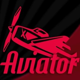 Aviator logo by Spribe at Duckdice Casino