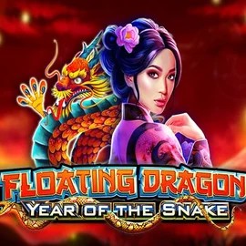 Floating Dragon Year of the Snake slot icon by Pragmatic Play, available at Duckdice Casino
