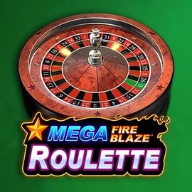 Mega Fire Blaze Roulette slot visual from Playtech available on duckdicecasino.ca