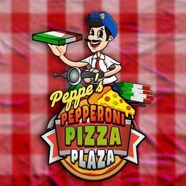 Peppe’s Pepperoni Pizza Plaza by Pragmatic Play, showcased at duckdicecasino.ca – game logo