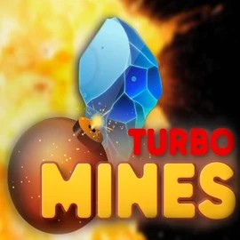 Enjoy Turbo Mines by Turbo Games – logo hosted on duckdicecasino.ca